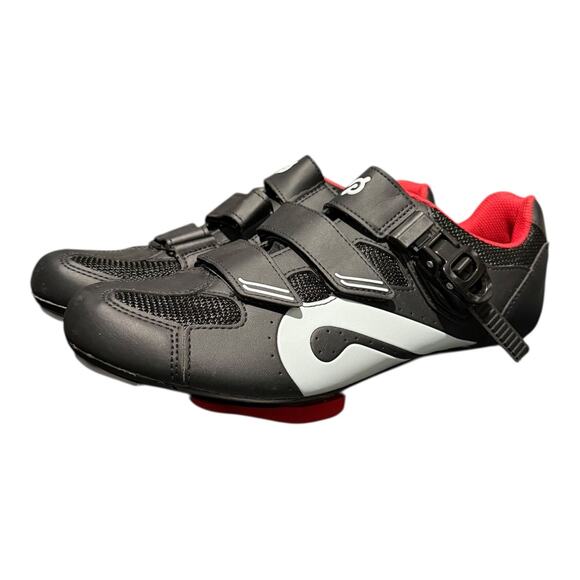 Peloton Other - Peloton Cycling Sneakers Size 44 US Men's 10.5 Cleats Black Red